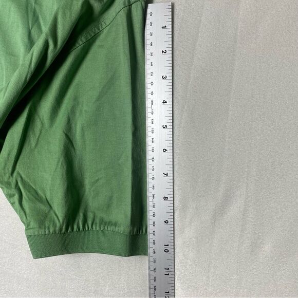 Tricots St Raphael Green Short Sleeve Polo Size Medium - Picture 12 of 12